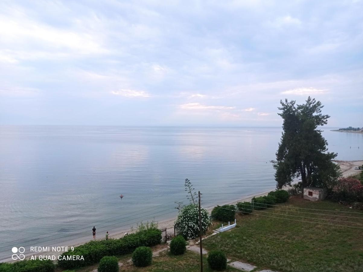 Sunset Apartment Epanomi Bagian luar foto